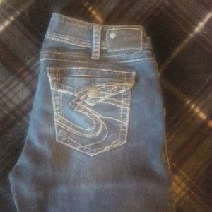 Silver jeans